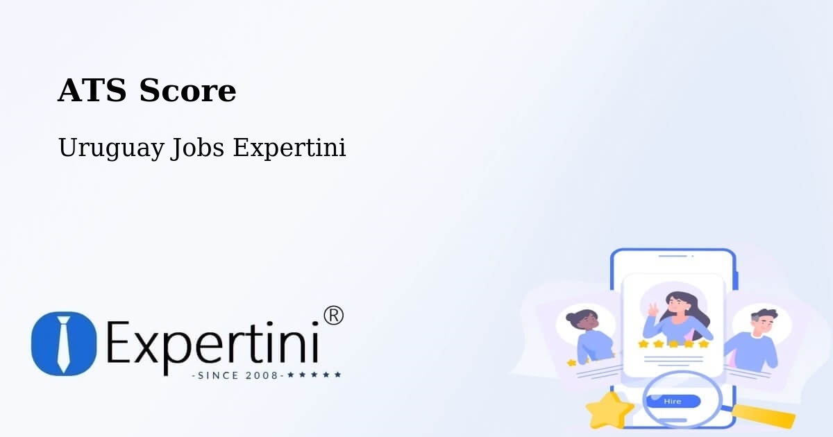 Resume ATS Score & Job Description Match Tool – Rocha - Uruguay Jobs Expertini