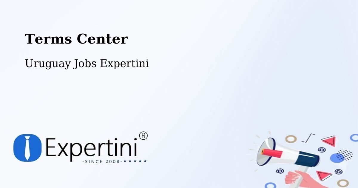 Terms of Service – Rocha - Uruguay Jobs Expertini